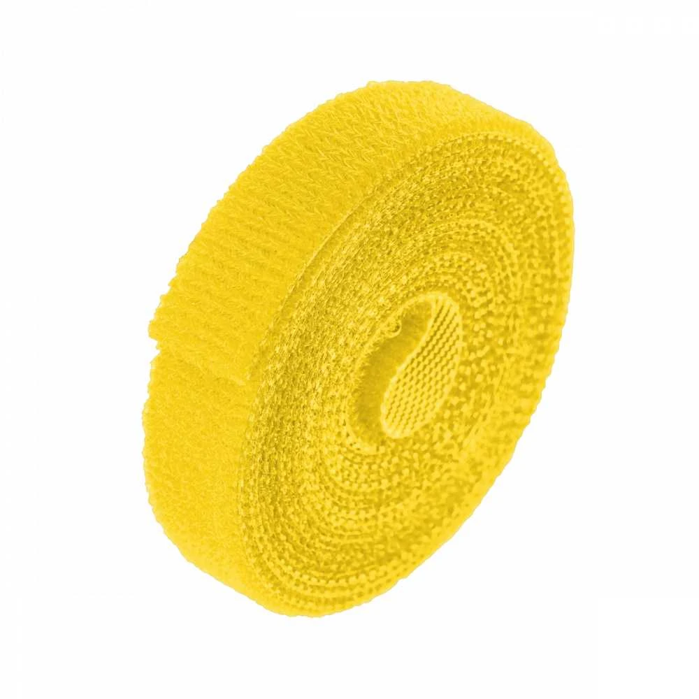 Daugiafunkcinė Velcro tvirtinimo juosta Bradas ROLKA T, 12 mm x 2 m, yellow
