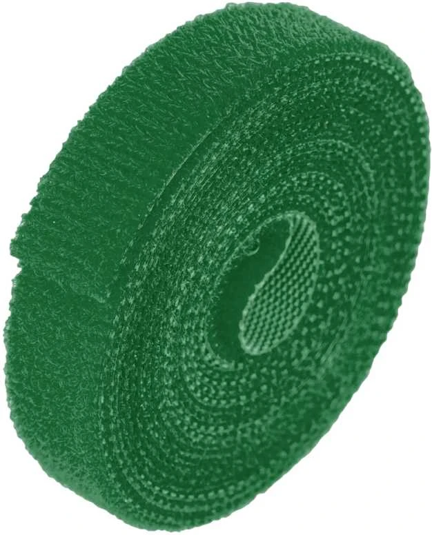 Daugiafunkcinė Velcro tvirtinimo juosta Bradas ROLKA T, 19 mm x 2 m, žalias