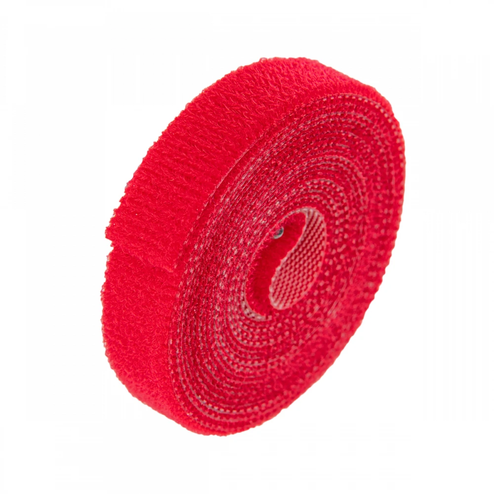 Daugiafunkcinė Velcro tvirtinimo juosta Bradas ROLKA T, 12 mm x 2 m, red