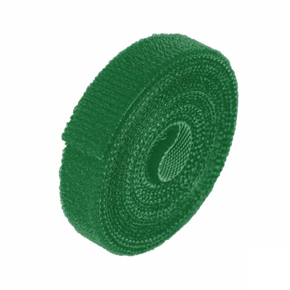 Daugiafunkcinė Velcro tvirtinimo juosta Bradas ROLKA T, 12 mm x 2 m, žalias