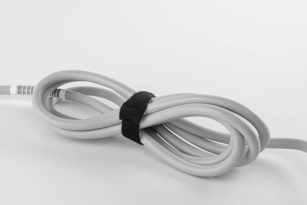 Daugiafunkciniai Velcro tvirtinimo dirželiai Bradas TR, 10 x 100 mm, 10 vnt, juodas