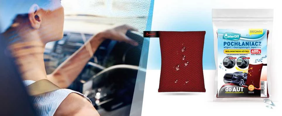 Sedan Natura Daugkartinis drėgmės sugėriklis automobiliui waterOff