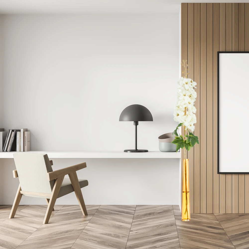Dekoratyvinė dirbtinė gėlė, balta, 95 cm