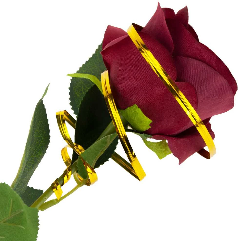 Dekoratyvinė floristinė vielutė, 15 m, auksinė