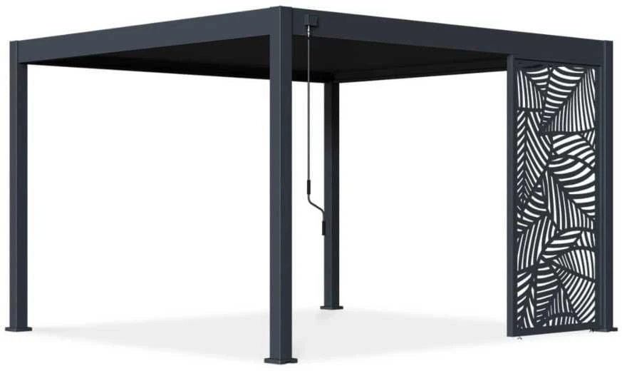 Dekoratyvinė panelė DECO 1.3 m pavėsinėms Pergola ELEGANCE/DELUXE/FUSION, Anthracite