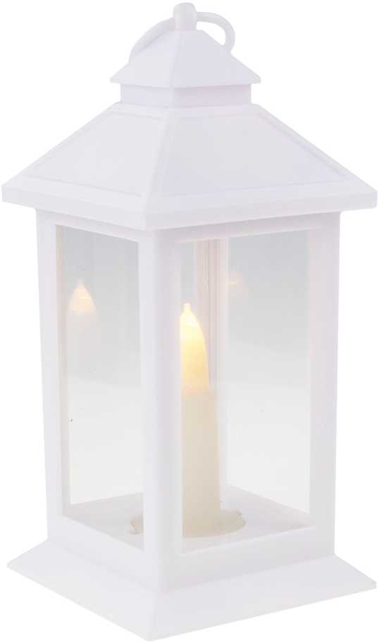 Dekoratyvinis LED žibintas, 17 cm, baltas