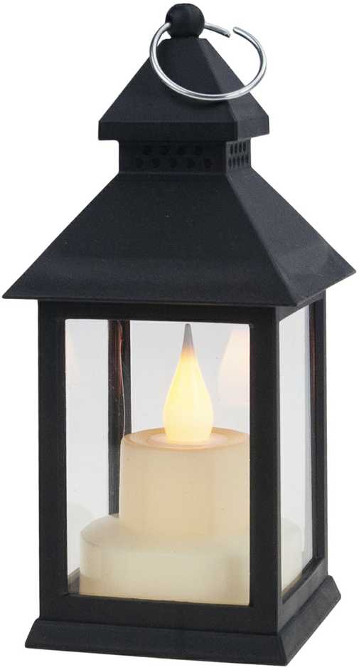 Dekoratyvinis LED žibintas, juodas