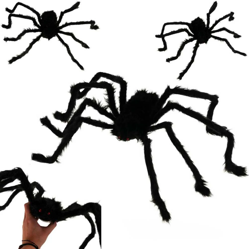 Dekoratyvinis pūkuotas voras, 90 cm