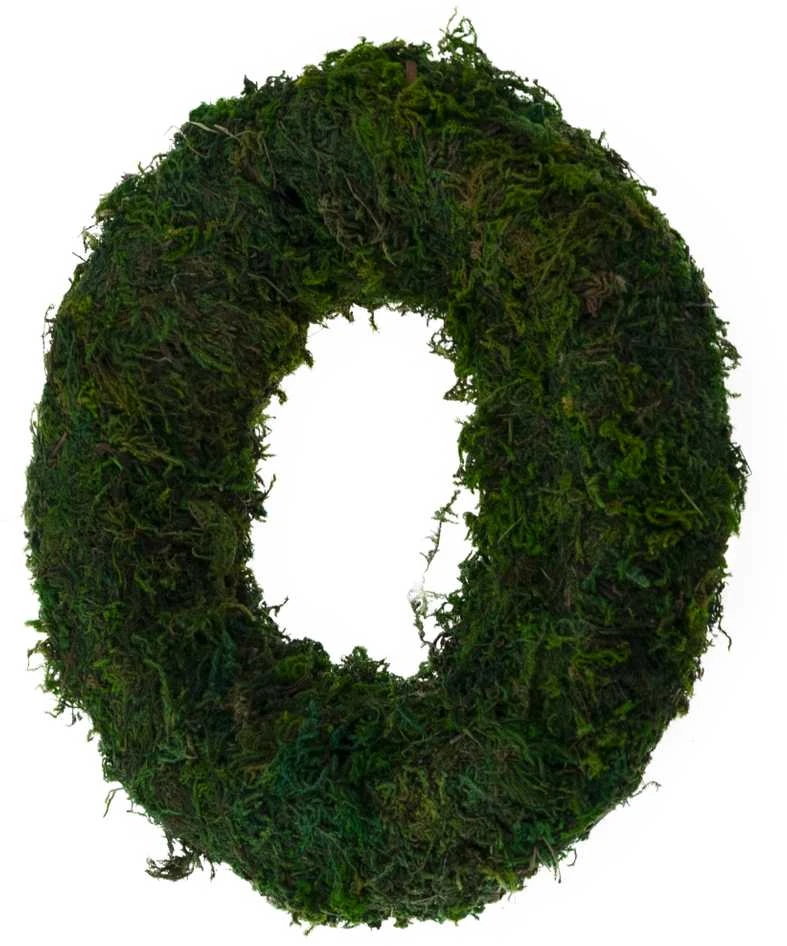 Dekoratyvinis samanų vainikas, 20 cm
