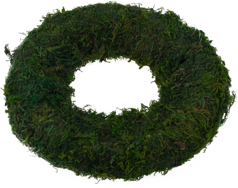 Dekoratyvinis samanų vainikas, 20 cm