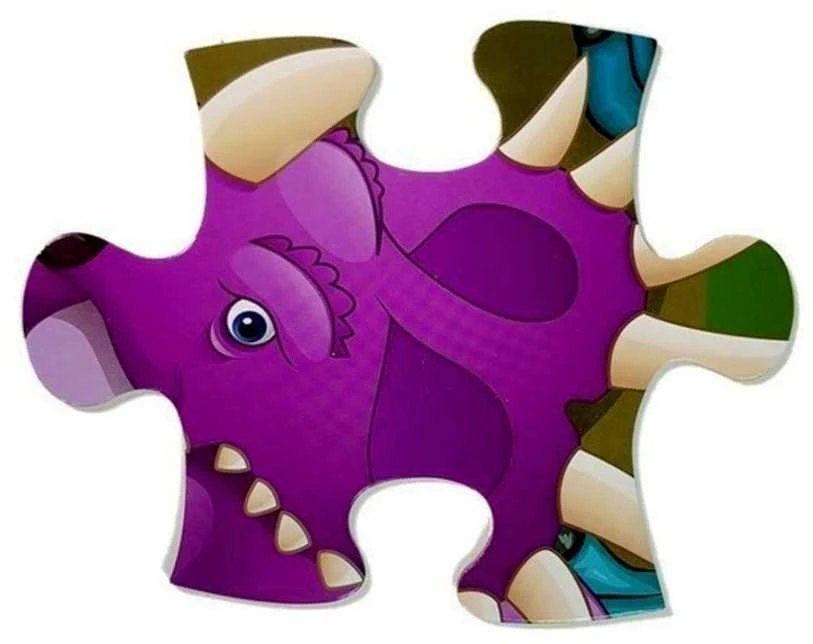 Dėlionė "Dinozaurų pasaulis", 48 d.