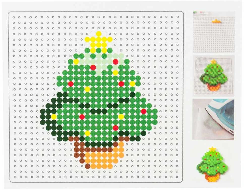 Dėlionė - mozaika Pegboard "Merry Christmas!"