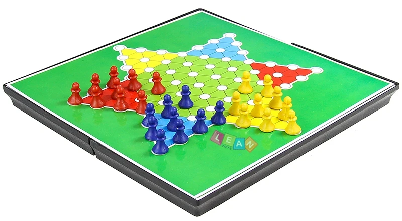 Lean Toys Magnetinės žaidimų lentos rinkinys 7 viename šachmatų Ludo Backgammon juodraščiai aprašymas - Prekės nuotrauka