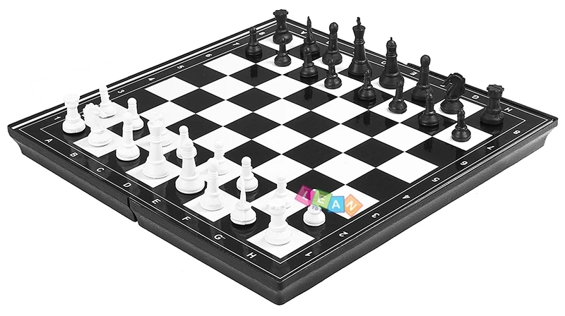 Lean Toys Magnetinės žaidimų lentos rinkinys 7 viename šachmatų Ludo Backgammon juodraščiai aprašymas - Prekės nuotrauka