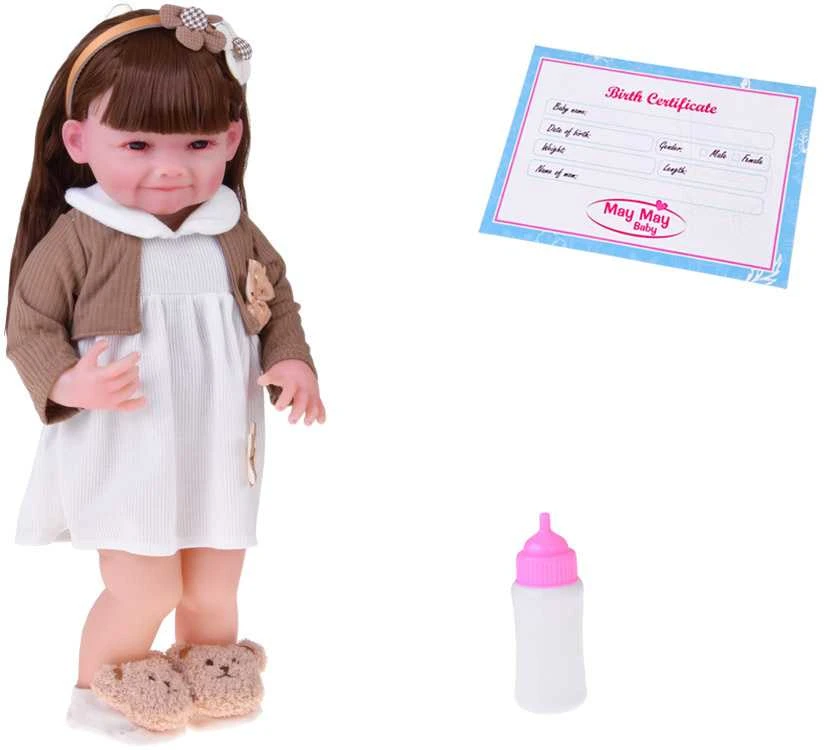 Didelė lėlė su priedais "May May Baby", 55 cm