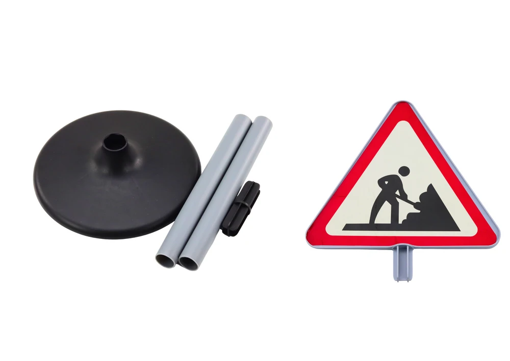 Didelis kelio darbų įspėjamasis ženklas, 70 cm
