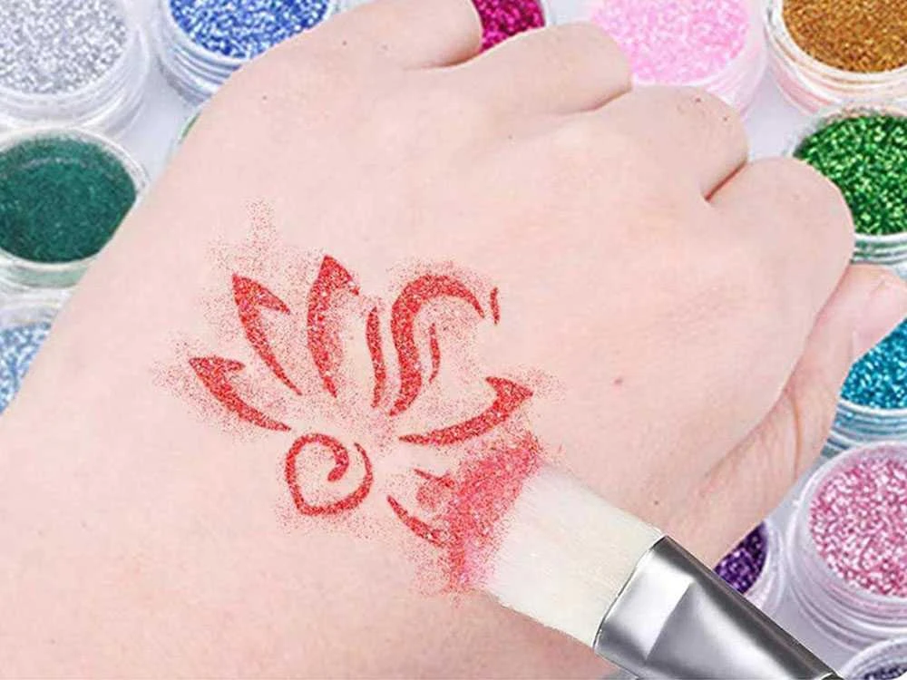 Didelis tatuiruočių kūrimo rinkinys, 24 spalvų + 120 modelių