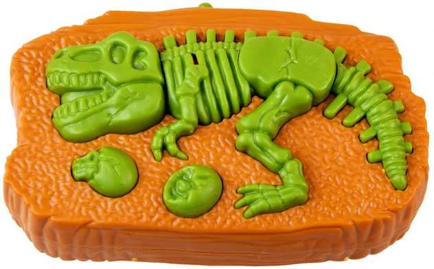 Dinozauras T-Rex su nuotolinio valdymo pultu, garsais ir šviesom, žalias