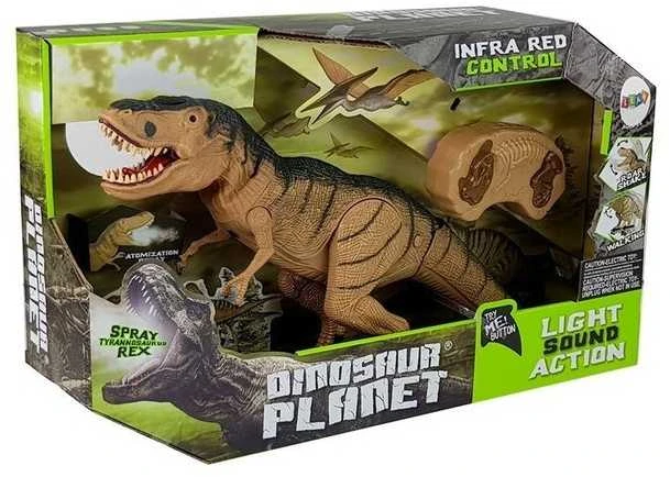 Dinozauras Tyrannosaurus Rex su nuotolinio valdymo pultu