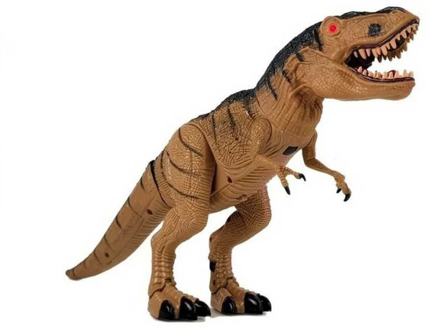 Dinozauras Tyrannosaurus Rex su nuotolinio valdymo pultu
