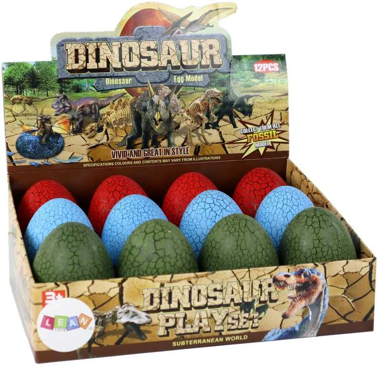 Dinozauro kiaušinio figūrėlė, 9 cm (1 vnt.)