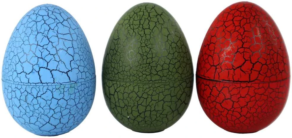 Dinozauro kiaušinio figūrėlė, 9 cm (1 vnt.)
