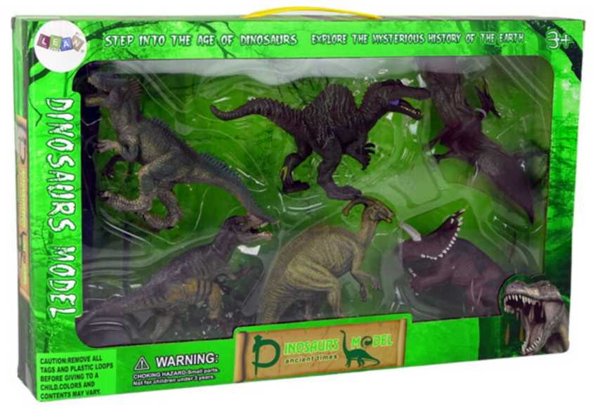 Dinozaurų figūrėlių rinkinys, 6 vnt.