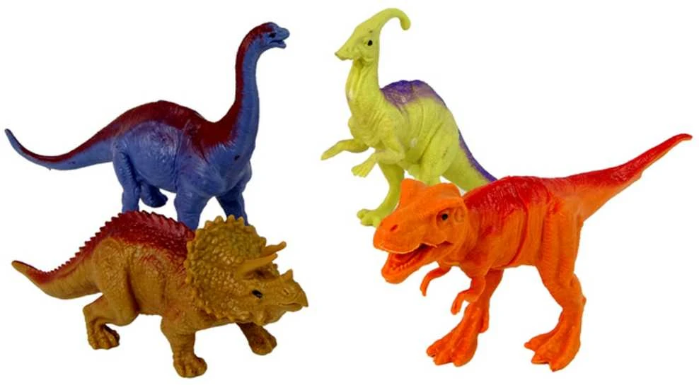 Dinozaurų figūrėlių rinkinys su priedais, 15 vnt,