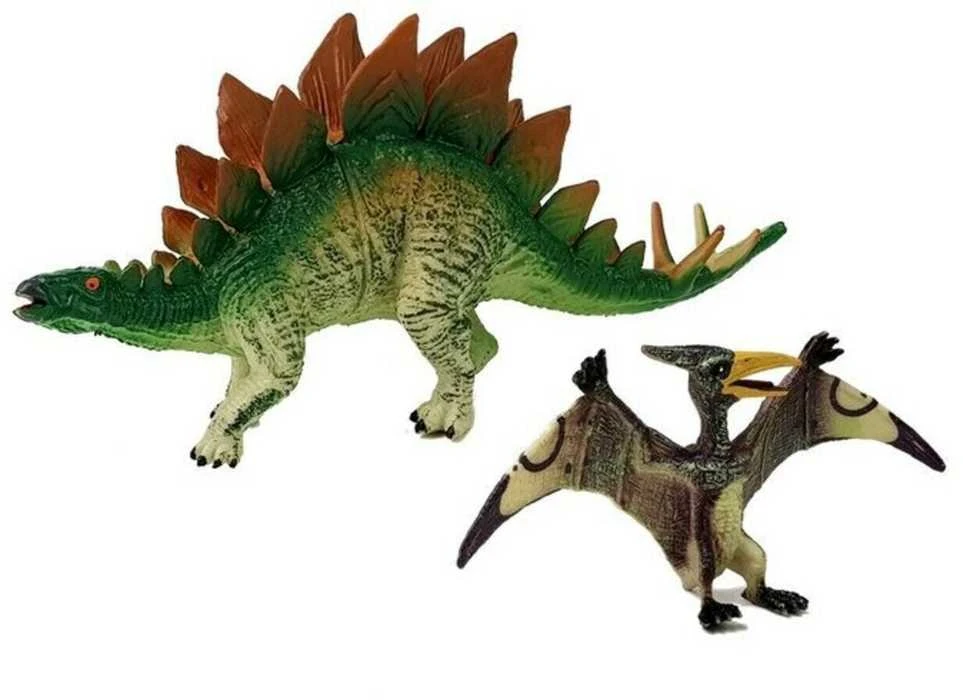 Dinozaurų rinkinys Stegosaurus, Pteranodon