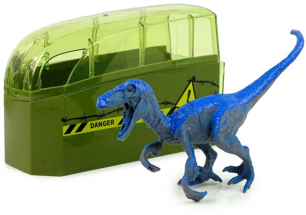 Dinozaurų transportavimo automobilis su dinozauru ir atsuktuvu