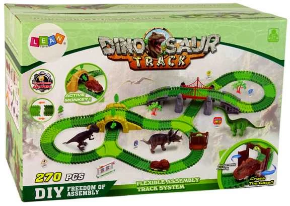 Dinozaurų trasa su aksesuarais, 270 d.