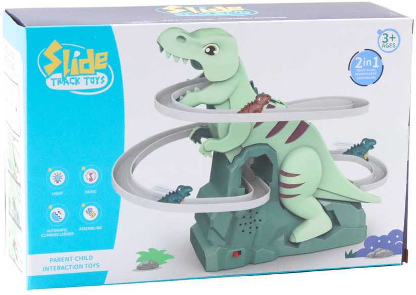 Dinozaurų trasa su šviesos ir garso efektais
