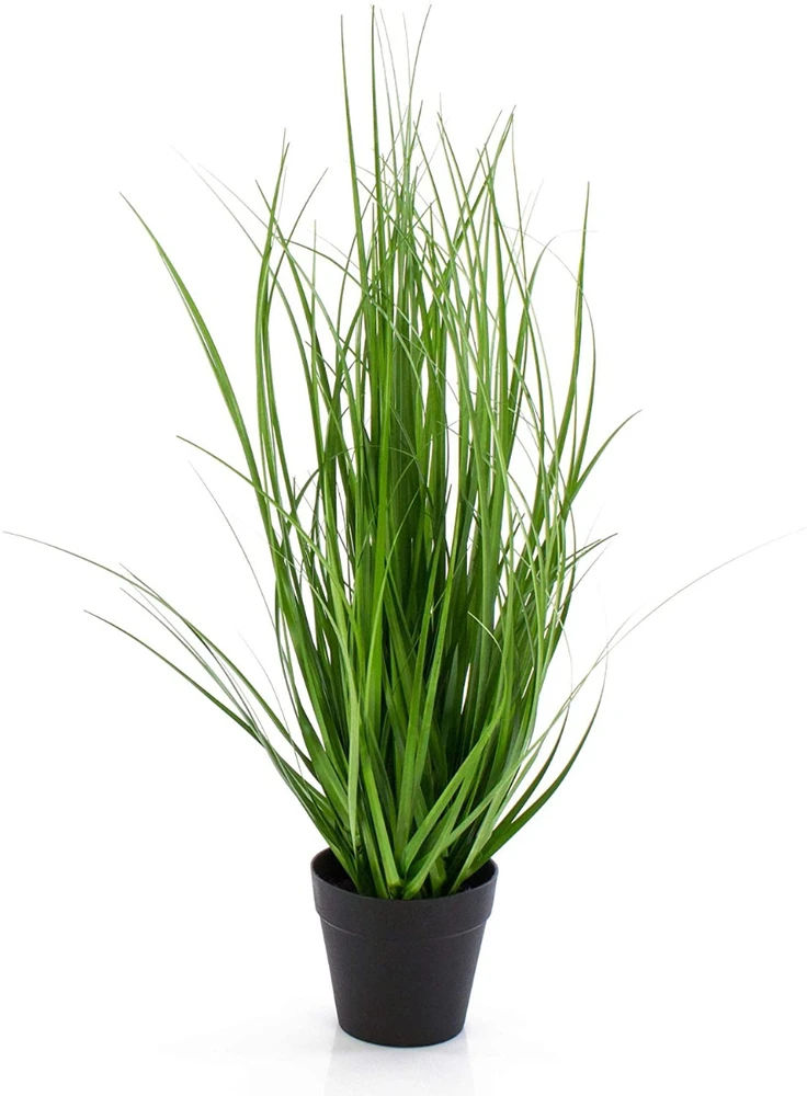 Dirbtinė dekoratyvinė žolė vazonėlyje, 55 cm