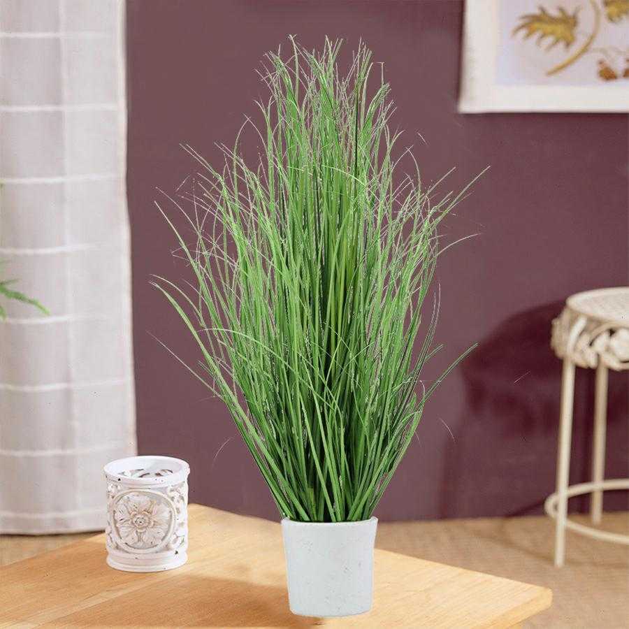 Dirbtinė dekoratyvinė žolė vazonėlyje, 70 cm