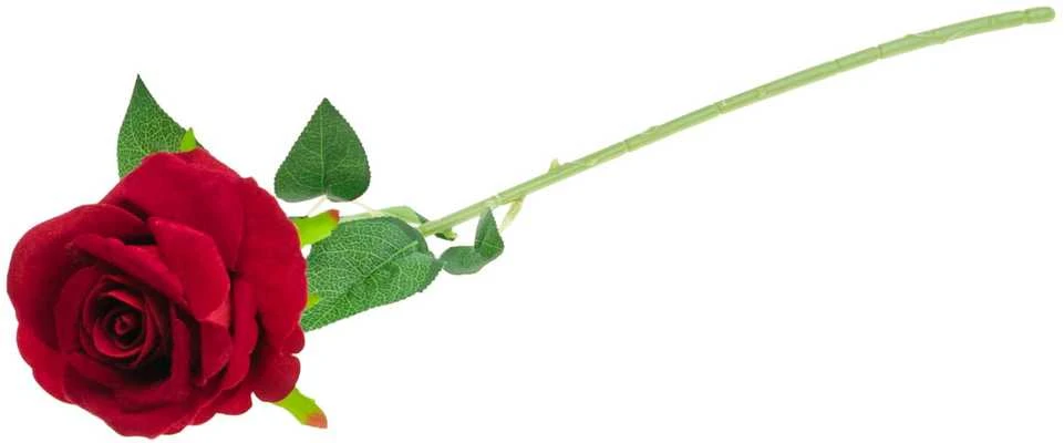 Dirbtinė gėlė Rožė, 55 cm