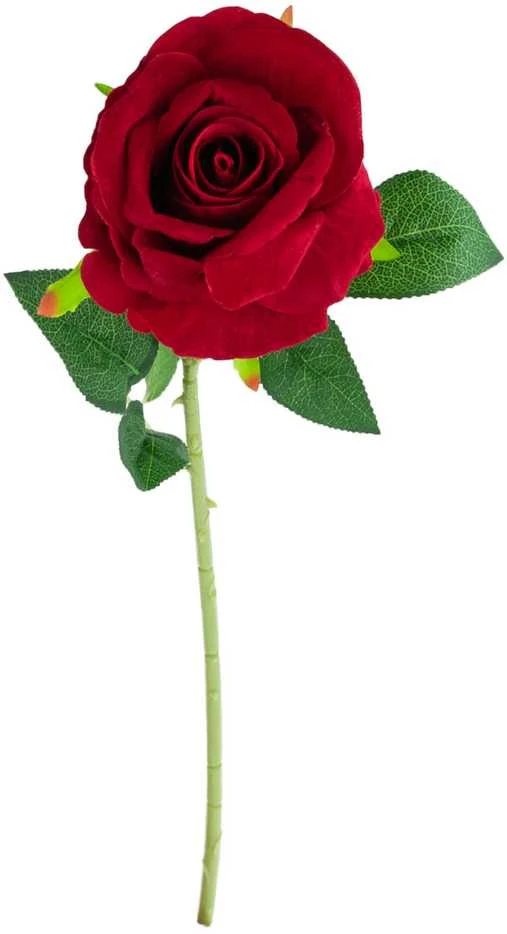 Dirbtinė gėlė Rožė, 55 cm