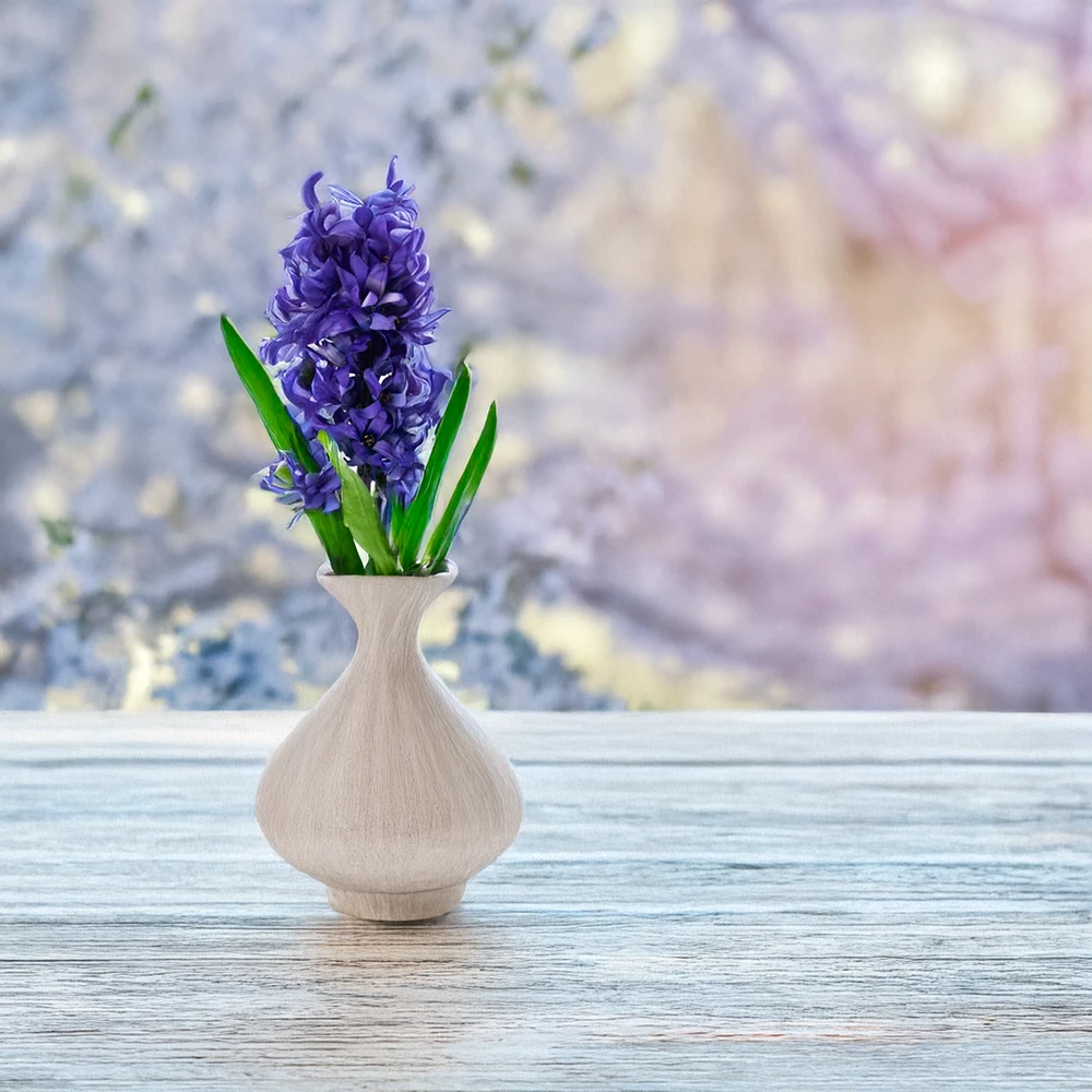 Dirbtinė hiacinto šaka, violetinė, 1 vnt.