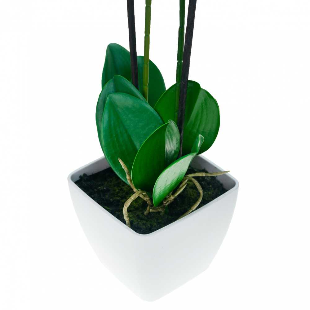 Dirbtinė orchidėja su vazonu, 55cm