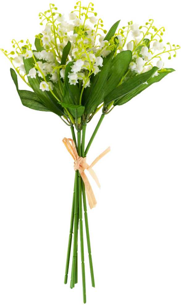 Dirbtinė pakalnučių puokštė, 31 cm