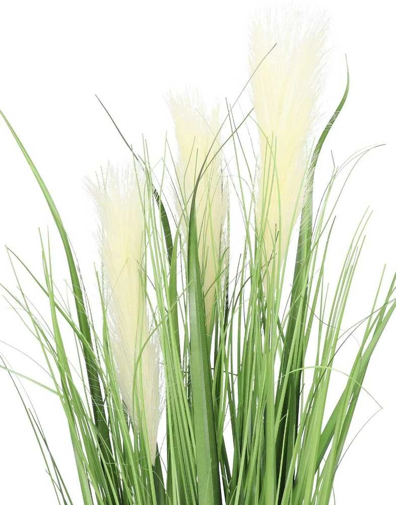 Dirbtinė pampų žolė vazone, 45 cm