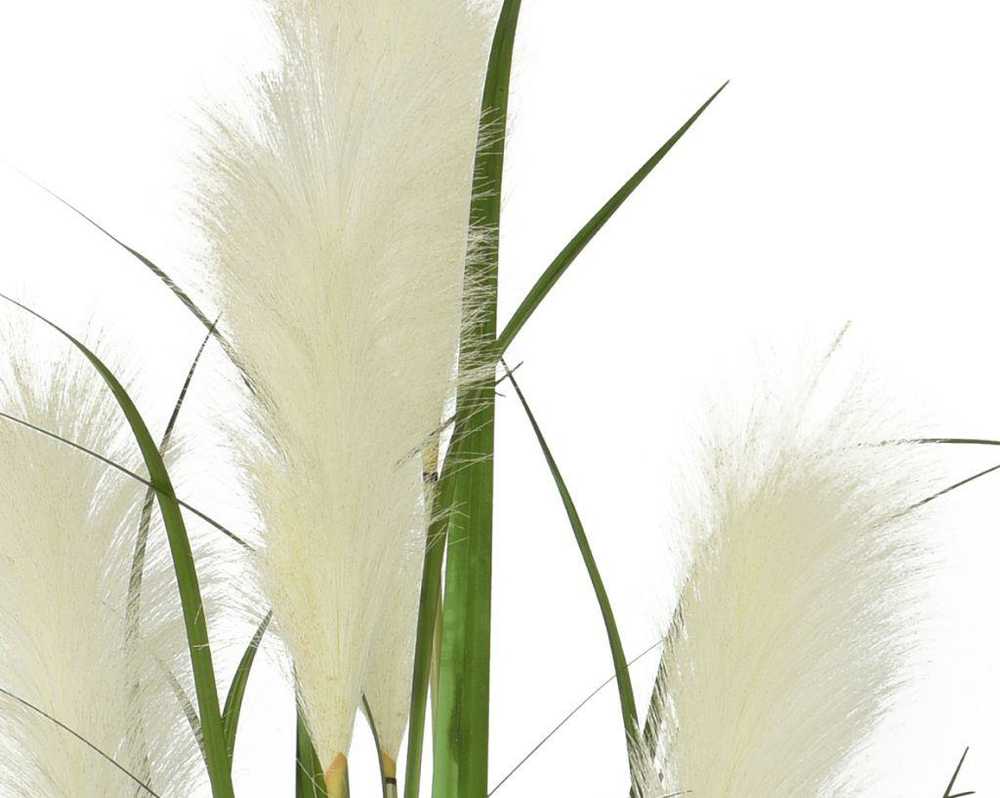 Dirbtinė pampų žolė vazonėlyje, 45 cm