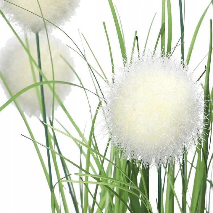 Dirbtinė pampų žolė vazonėlyje, 50 cm