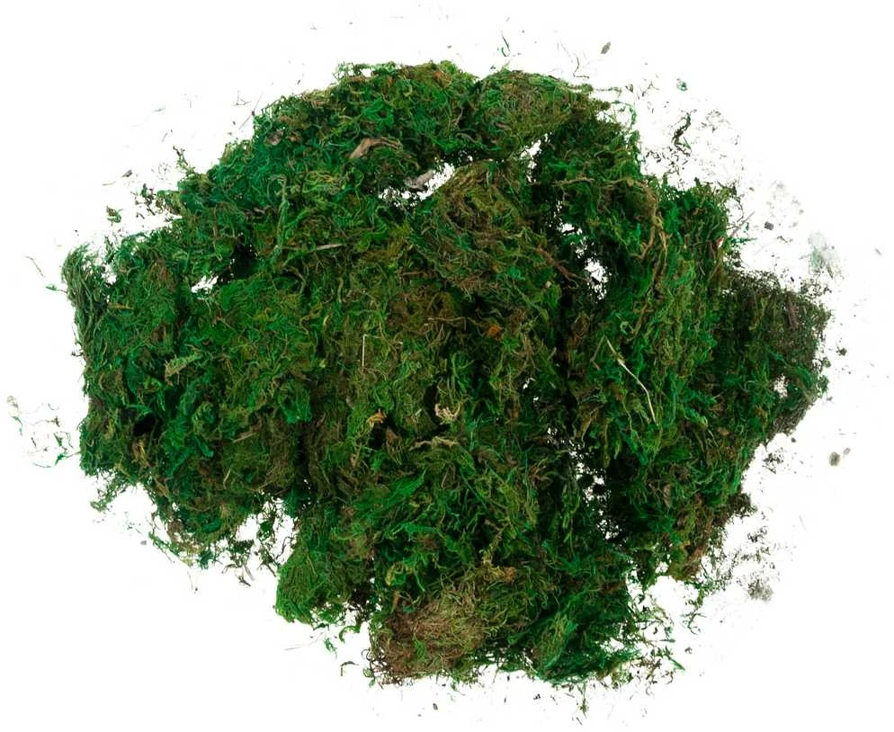 Dirbtinės samanos dekoracijoms, 1kg