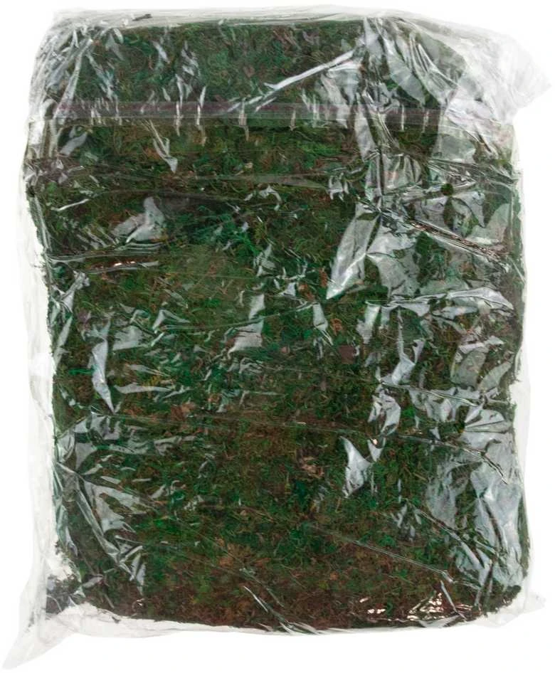 Dirbtinės samanos dekoracijoms, 1kg
