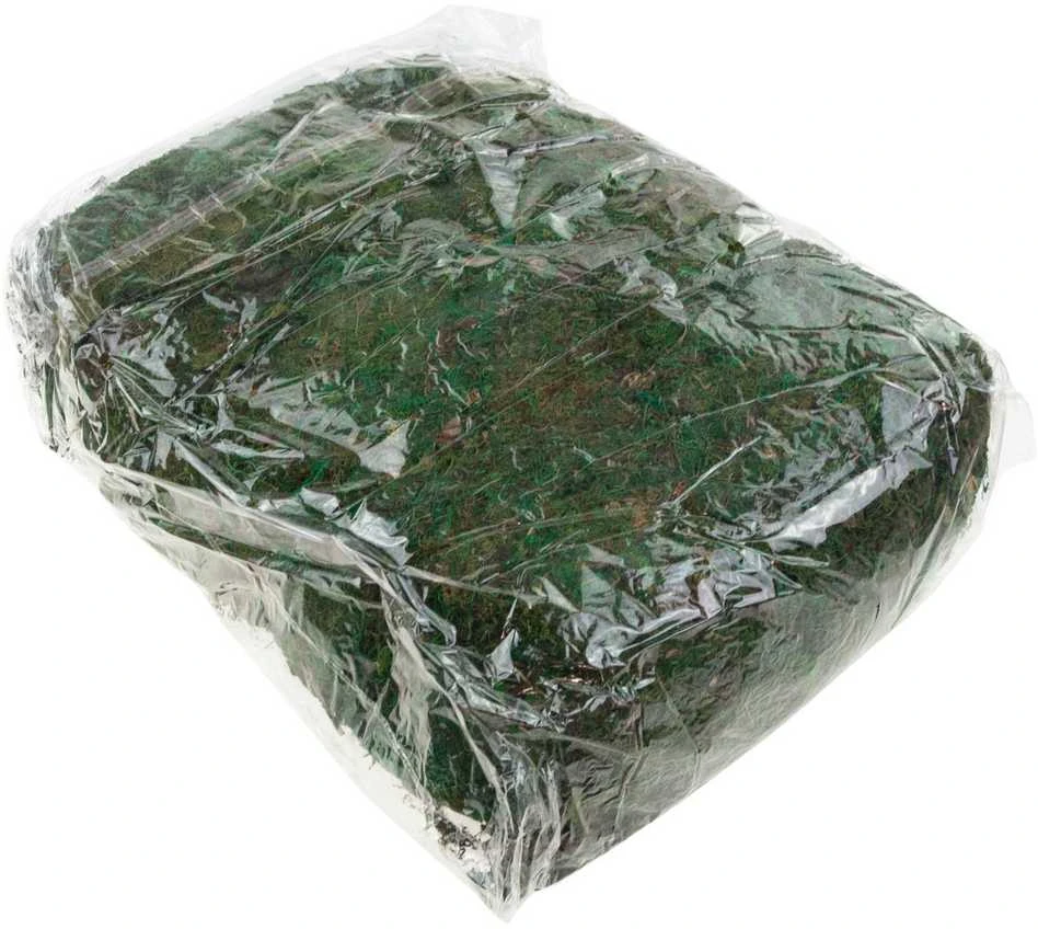 Dirbtinės samanos dekoracijoms, 1kg