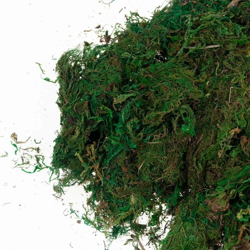 Dirbtinės samanos dekoracijoms, 1kg