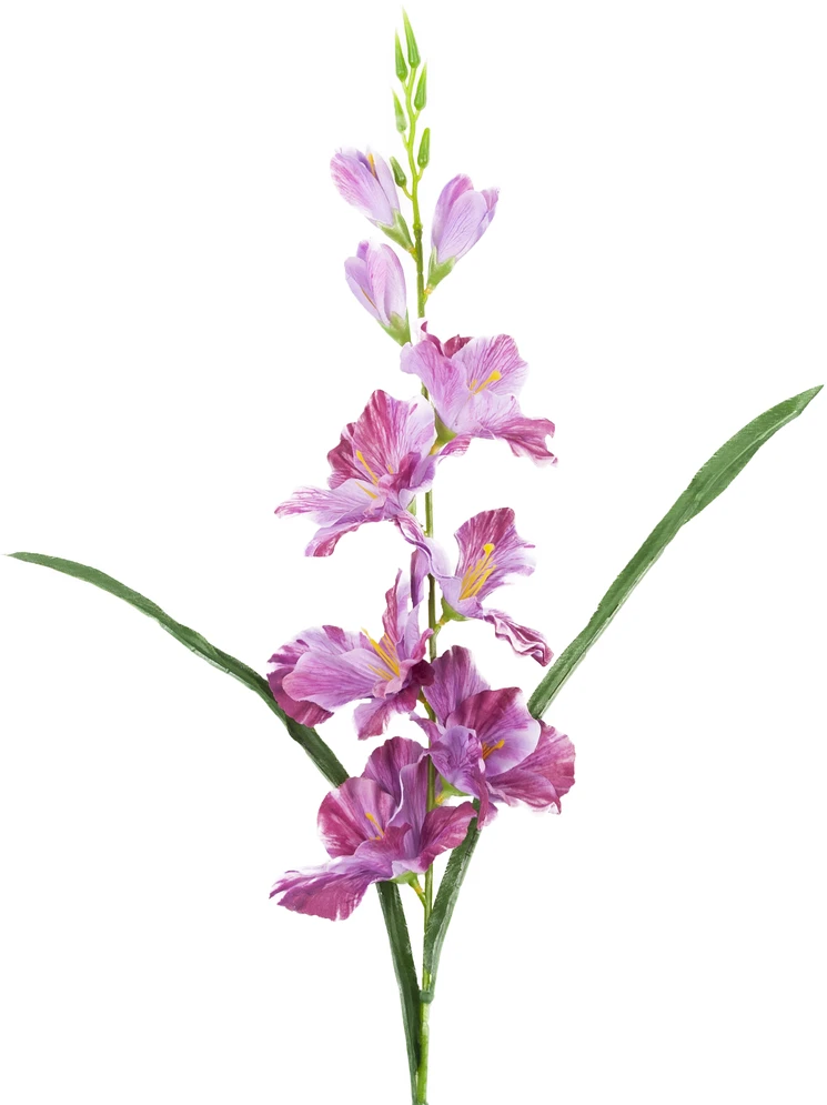 Dirbtinis dekoratyvinis kardelis, violetinis, 80 cm