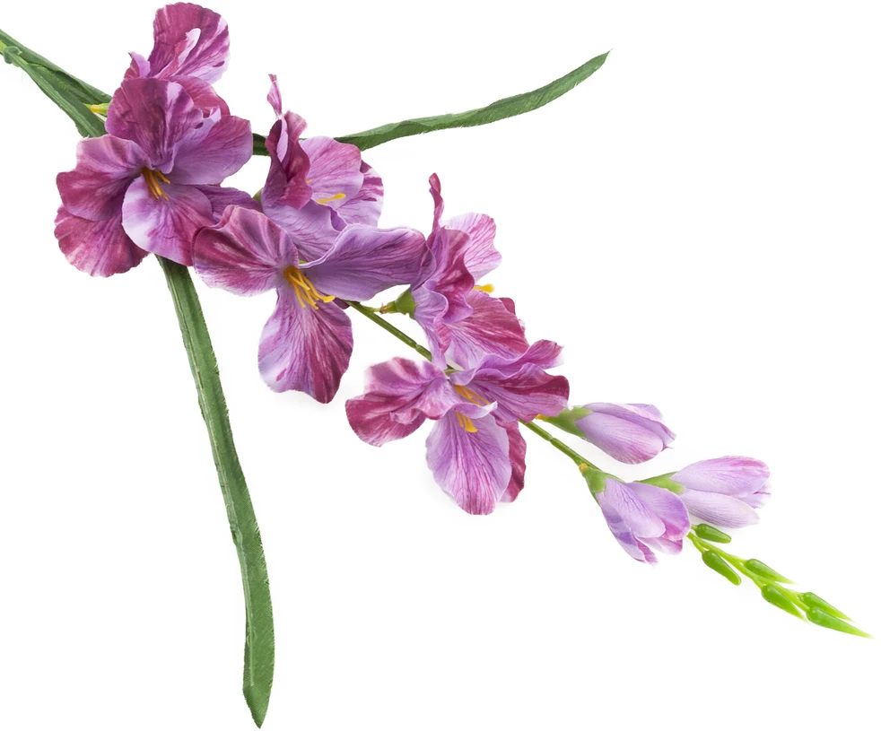 Dirbtinis dekoratyvinis kardelis, violetinis, 80 cm