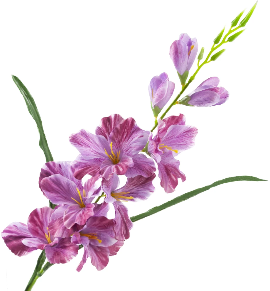 Dirbtinis dekoratyvinis kardelis, violetinis, 80 cm