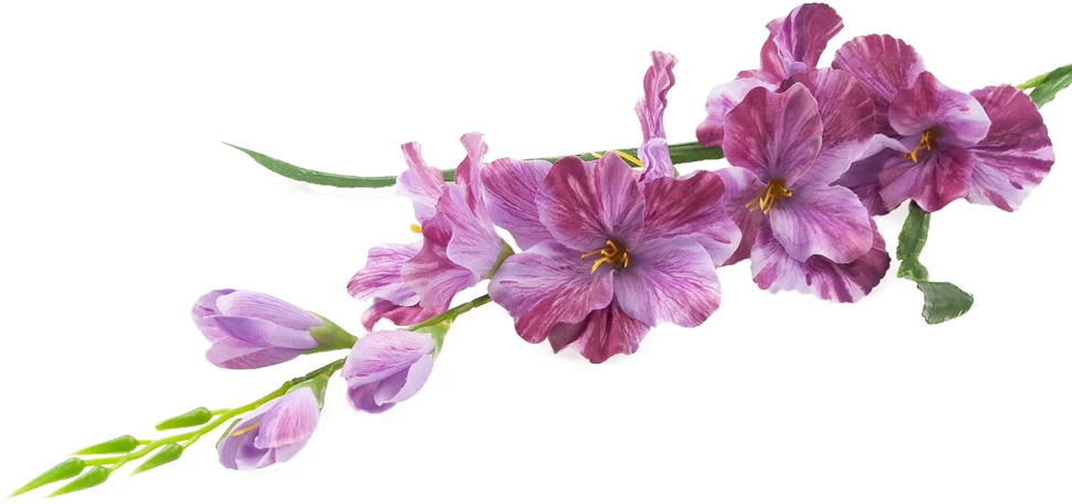 Dirbtinis dekoratyvinis kardelis, violetinis, 80 cm